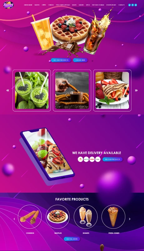 Tienda online WordPress para Sweet n' Salty